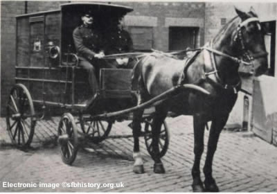 Photo - Horse drawn ambulance