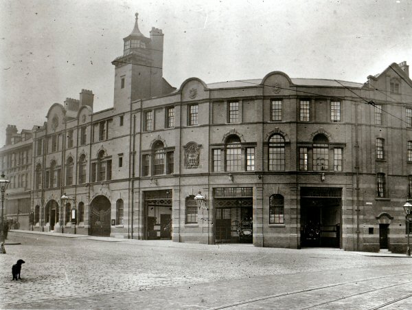 Photo of the new West Bar Fire and Police Station