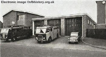 Photograph of Mosborough Fire Station 1967